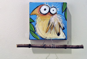 one of the small bird on branch series