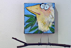 one of the small bird on branch series