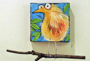 one of the small bird on branch series