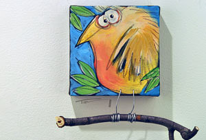 one of the small bird on branch series