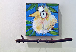 one of the small bird on branch series