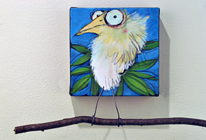 one of the small bird on branch series