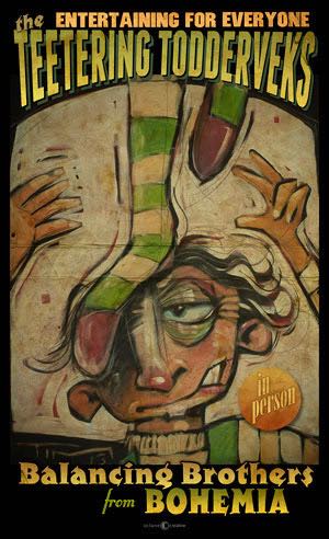 teetering toderveks poster